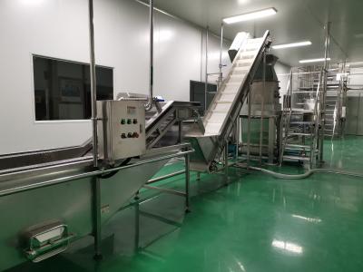 Linha de processamento 200kg do fruto e da manga de paixão pela hora