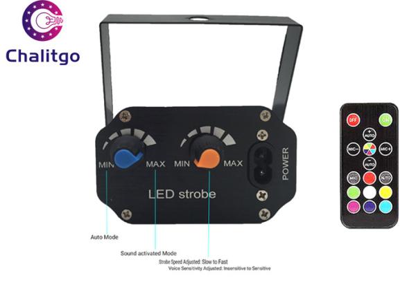 Remote Control Stage Strobe Lights Super Bright 48 RGB Sound Activated Party