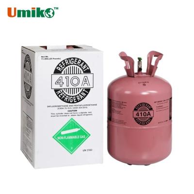 Customize 11.3kg R410A Refrigerant Gas Air Conditioning Refrigerant Gas