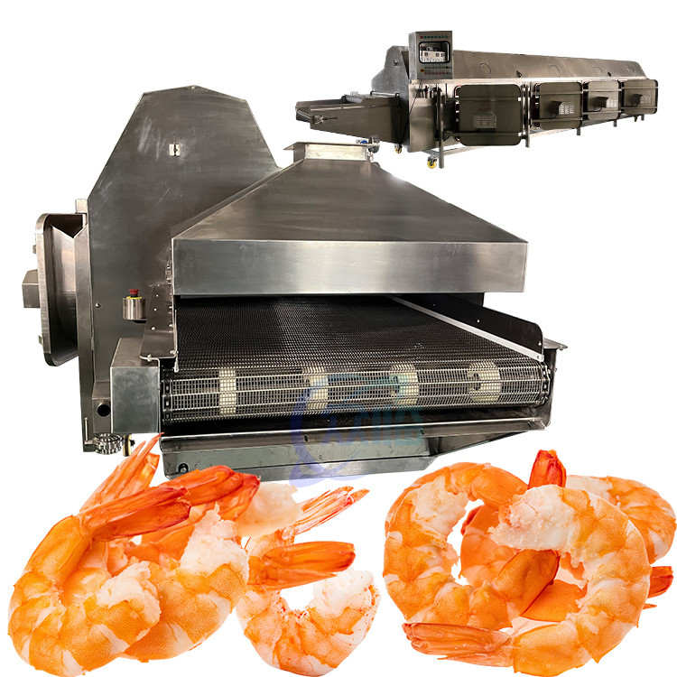 380V Shrimp Cooking Machine Multiscene Seafood Processing Line
