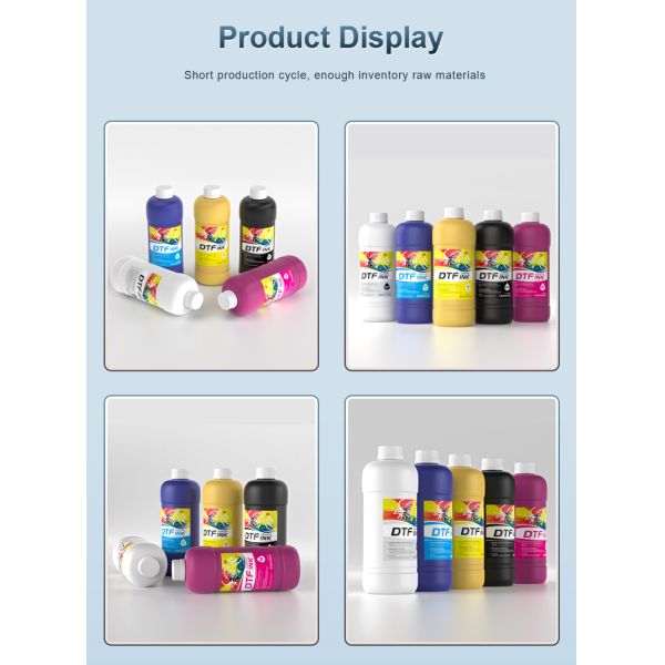 Fcolor DTF Tinta Premium Ink DTF Ink for DTF Printer XP600 I3200 I1600 L8050 L1800 Heat Transfer Pigment Inks