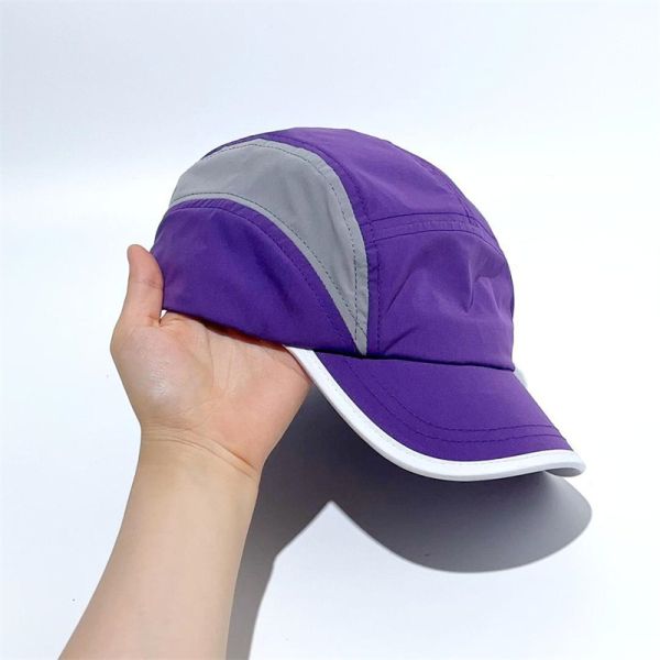 Nouveau chapeau de baseball de sport sec et rapide ombrage de soleil extérieur léger respirant chapeau de camping