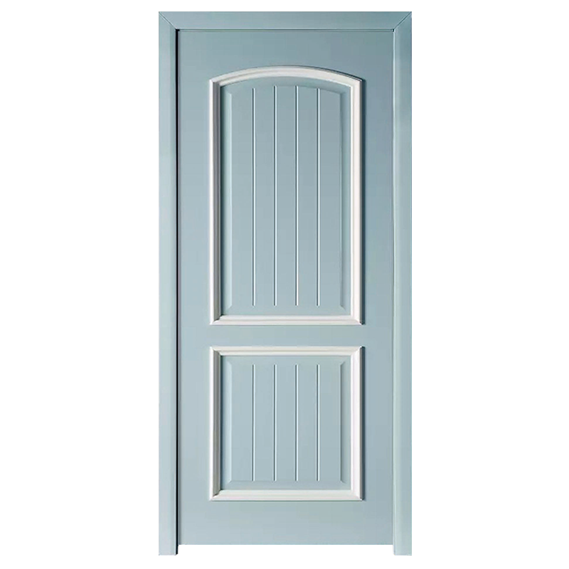 Composite Internal Room Wood Wpc Door Interior Doors Manufacturer Wholesale Price Waterproof for Bathroom With Smart Lock