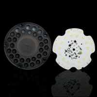couleur de émission blanche fraîche 50W SMD2835 de module rond de DOB LED de 146mm