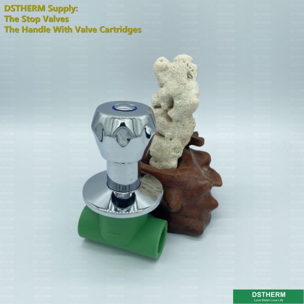 Круглый Chrome покрыл ручку сплава цинка для латунных патронов клапана CW617N