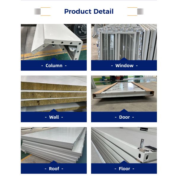 Security Door White or Customized Color House Containers Portable Container House Philippines Folding Container House