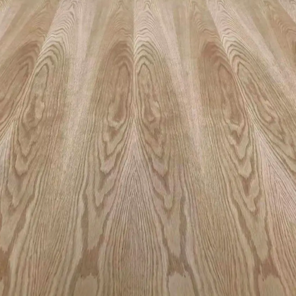 Красная бумага подкрепленная дубовой фанерой Природная мебельная декорация 1250*2500 мм