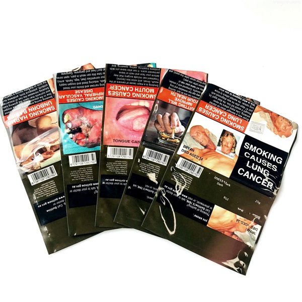 Торба для упаковки табачных листьев для курения оптом Торба для табачных изделий с циппом и наклейкой