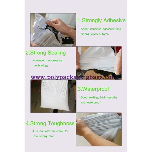 Конверта отправителей А5 Теарпрооф сумки курьера белого поли срочные