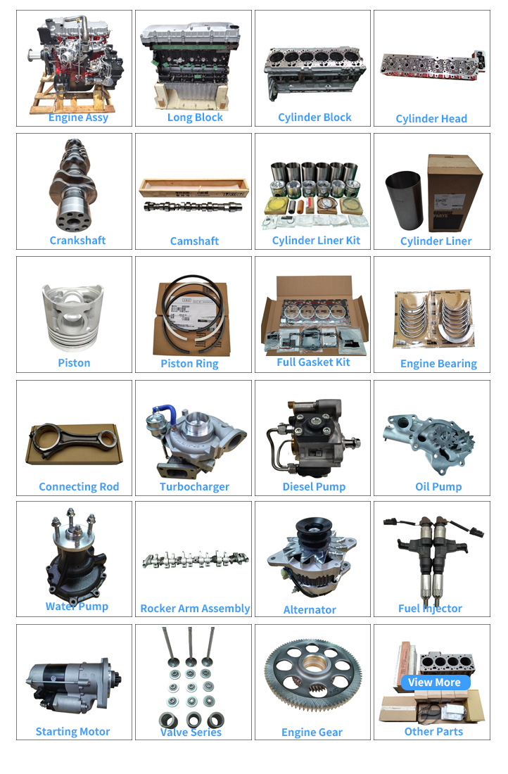 Renew Engine 6D24 Motor 6D24 Complete Engine Assembly for Mitsubishi 6D24 Engine
