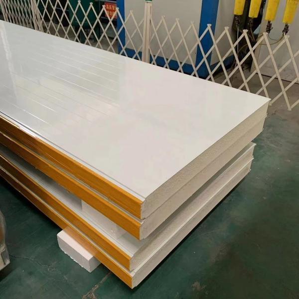 Moderno Design 150mm painéis de sanduíche de poliuretano para armazéns insonorizados