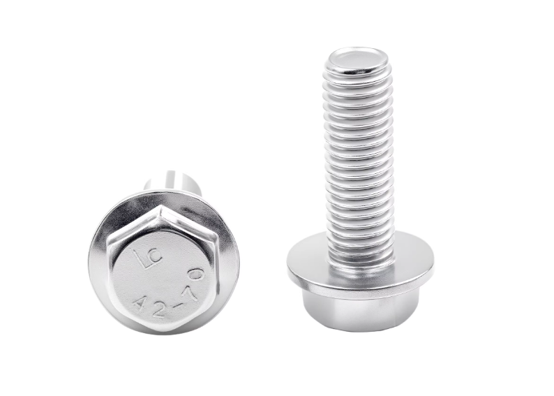 M16 Stainless Steel METAL BOLT Plain A2-70 A2-80 Hex Serrated Flange Bolt DIN6921