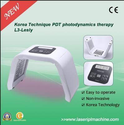 Rejuvenescimento da pele Tratamento da acne Máquina de terapia fotodinâmica LED de 15W PDT