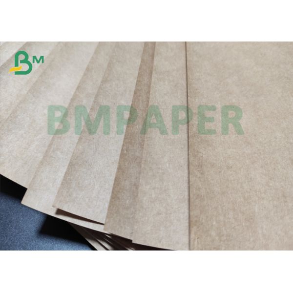 Papel de embalagem excelente forte da evacuação do ar do papel de embalagem de saco 80g de Brown 90g