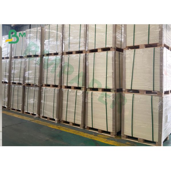 Uncoated White Absorbent Cardboard Drink Coaster Light Weight 0.4mm