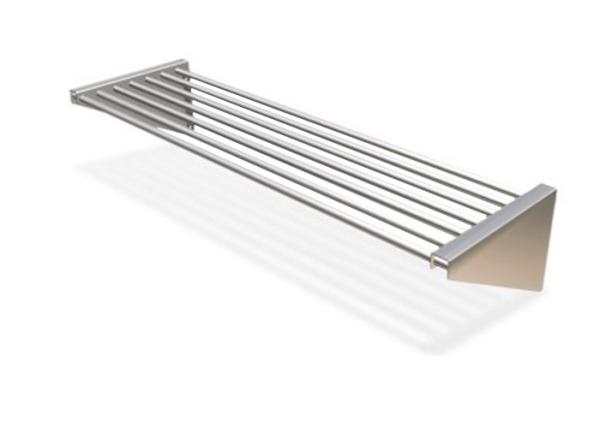 Rust Resistance Stainless Steel Bathroom Products , High Rigid Stainless Steel Wall Shelf