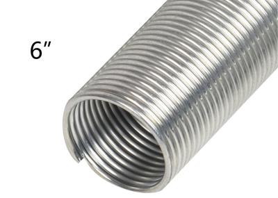 6Inch Door Torsion Spring Galvanized Steel Material Corrosion Resistant