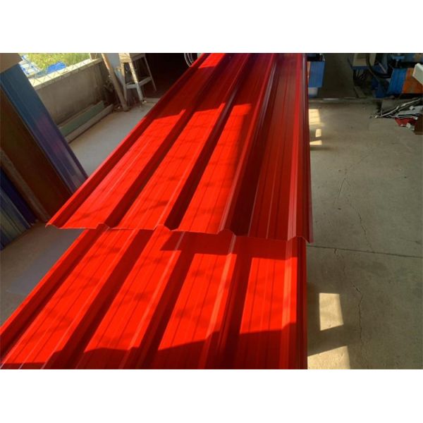 DX51D Prepainted Corrugated Roofing Steel Sheet 275g/M2