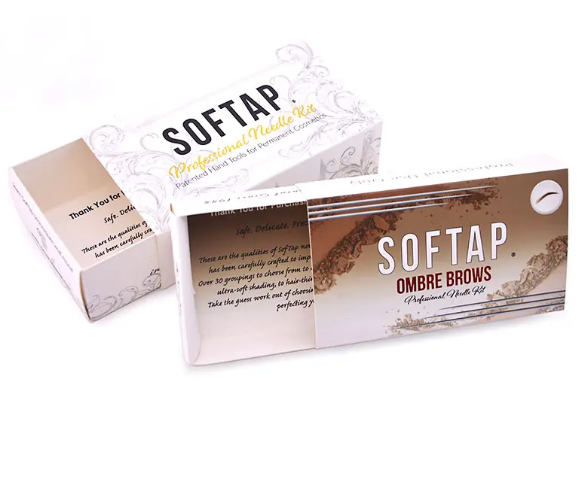 Conjunto de embalagens de cosméticos Caixa de gaveta de papelão branco