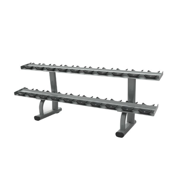 Rope Two Tier Dumbbell Rack U+PL1048 Studio Grade Robust Quality Assured Quick Setup