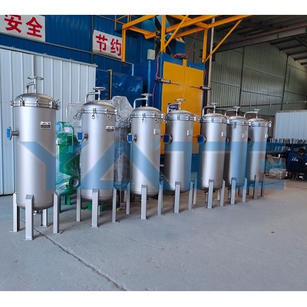 High Flow  Filter Cartridge 0.1 Micron Micro Pleated Filter Cartridges Stainless Steel Cartridge Filter Housing
