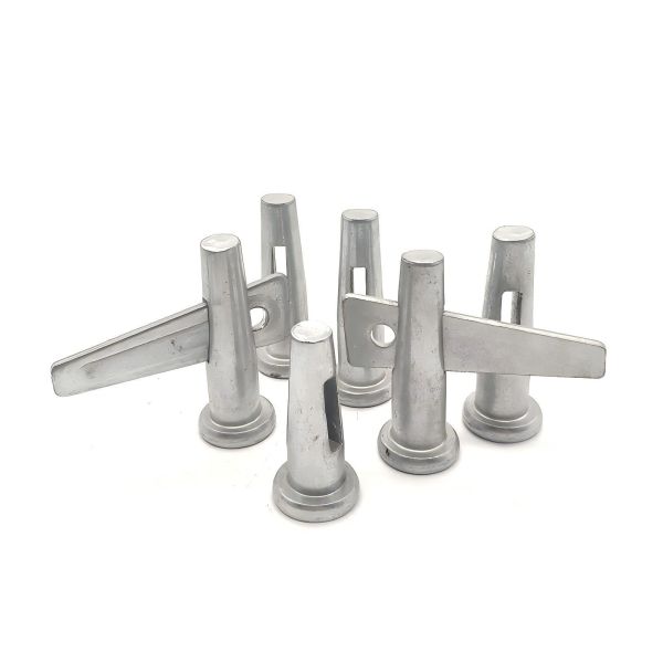 Silver Adjustable Column Clamp Square Formwork Column Clamps High Strength