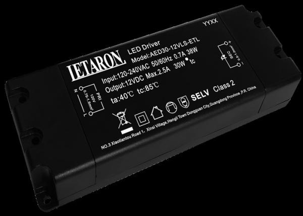 Silkscreen que imprime a luz de tira do diodo emissor de luz de For Bathroom do motorista da fonte de alimentação de 12V 30W