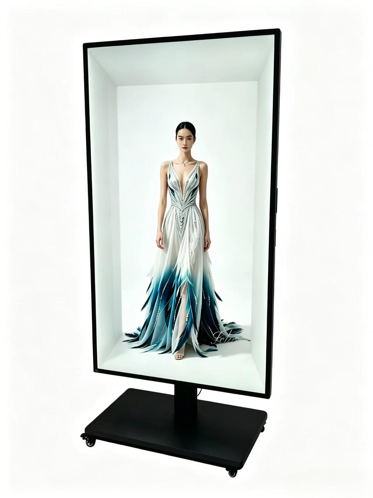 3D spatial display screen