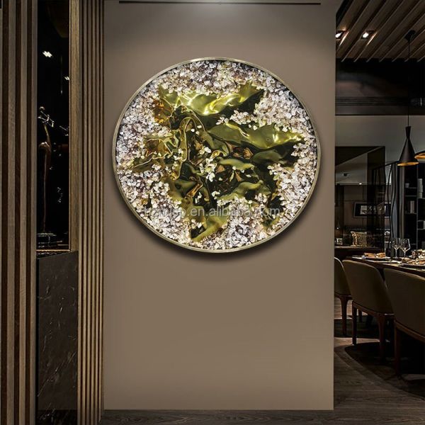 Peinture moderne mixte sur toile