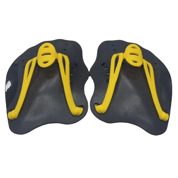 Durable PP Silicone Swimming Hand Paddles With Custom Logo For Swim Training