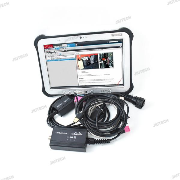 Pour Linde Canbox USB Docteur Camion élévateur à fourche Diagnostic Cable Linde Pathfinder Diagnostic Interface Outil et tablette FZ G1