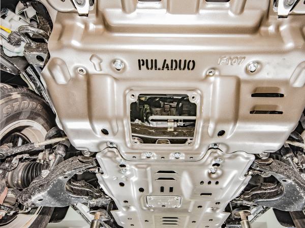 Fit for Toyota Prado LC150 OEM 3D Skid Plate for Fuel Tank Underbody Protection Armour