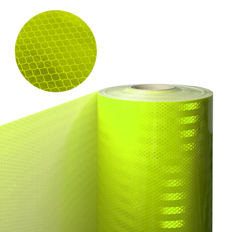 OEM Prismatic EGP Reflective Sheeting Vinyl Rolls For Safety Sign