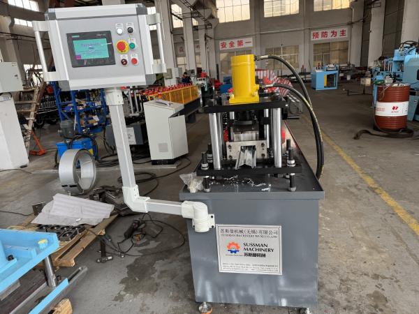 Euro Style 0.7-1.2mm Galvanized Steel Roll Forming Machine For Rolling Shutter Door Lame