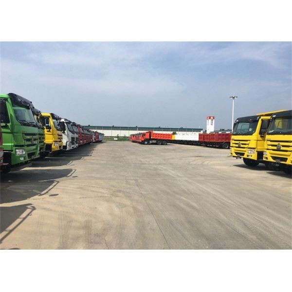 HC16 Axle SINOTRUK Camion 6X4 371hp Mining Tipper Trucks
