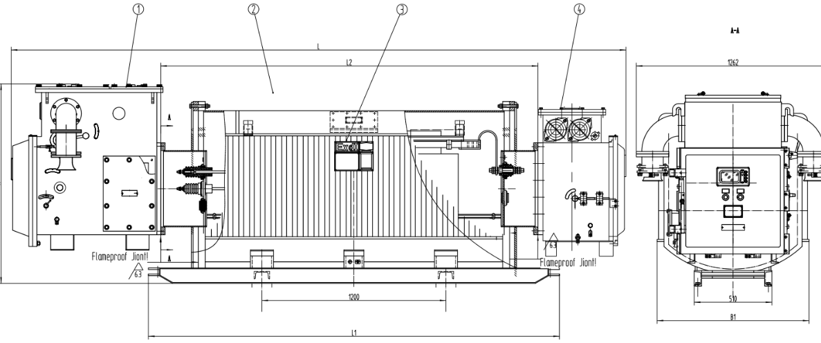 Explosion-Proof Mining Transformer for Underground Coal Mines Ex Certified