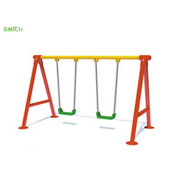 Children Outdoor Playground Equipmen Garden Games Plastic Swing Slide Set For Sale
