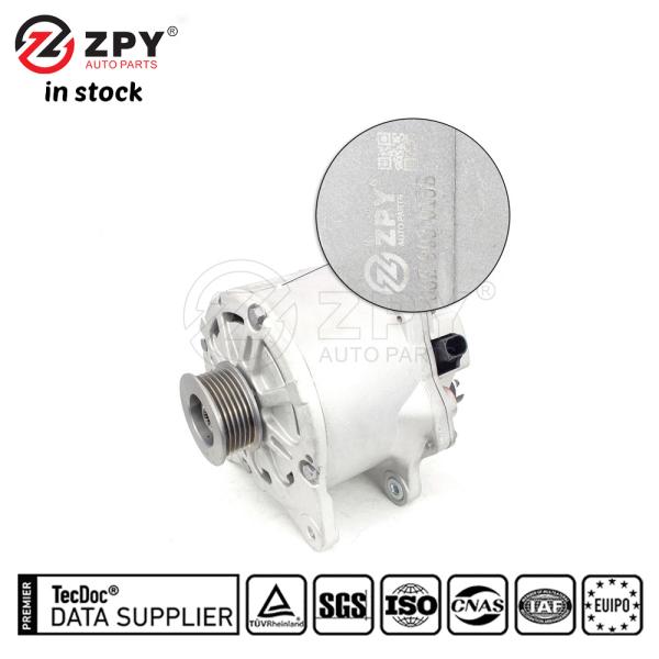 ZPY 06E903015B High-Efficiency Alternator for Audi VW Porsche