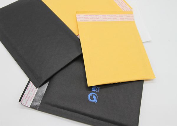 Matte Surface Kraft Paper Bubble Mailers Padded Envelopes Custom Size Light Weight