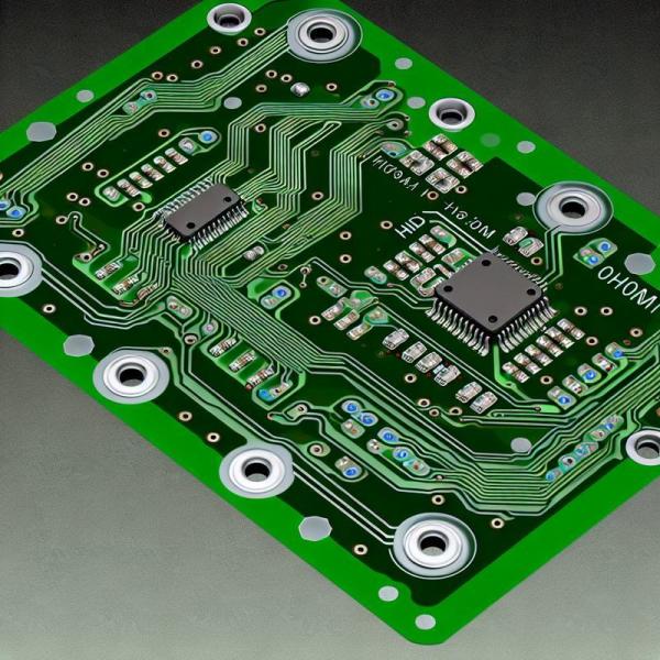 自動車用電子機器用HDIPCBボード 0.04mm ライン幅
