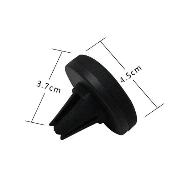 Mini Magnetic Air Vent Mount Holder With Rubber Grip Offers Extra Protection