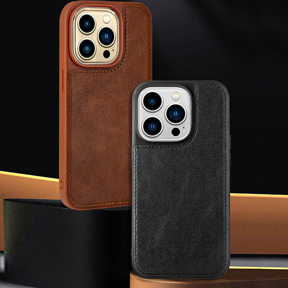Pu Leather Case for Iphone 15 14 13 12 11 Xr Xs Max Pro Plus High Quality Tpu Pc Mobile Phone Cases Sjk399 Laudtec