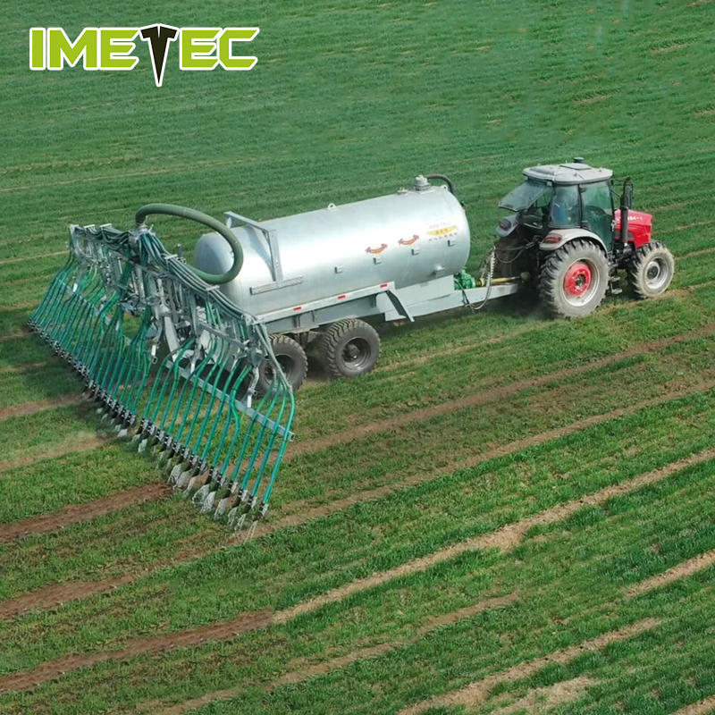 540r/min Tractor Compost Spreader Tractor Tow Liquid Manure Trailer