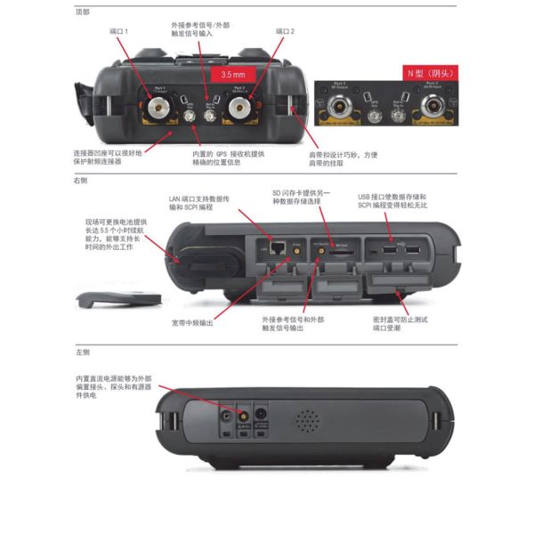 Keysight N9915C FieldFox C Handheld Microwave Analyzer with 10 GHz Frequency Range
