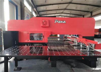 Siemens Mechanical CNC Sheet Metal Punching Machine For Electric Control Cabinet Panels