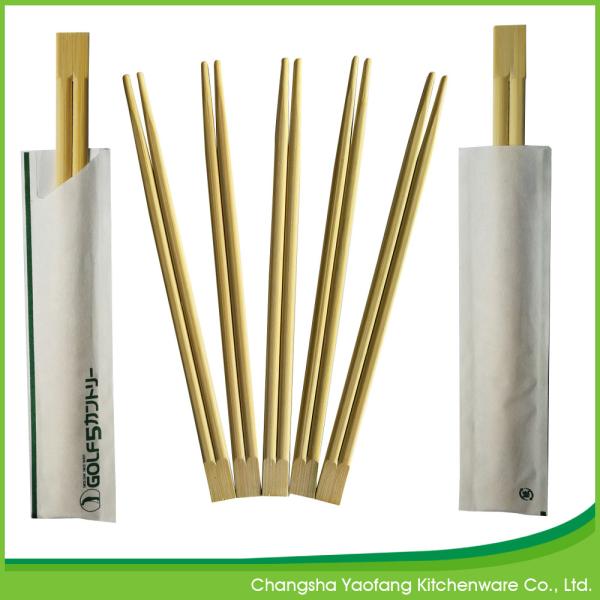 Custom 100% Natural Eco-Friend 21 cm  Twin Bamboo Chopsticks