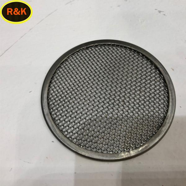 316L Round Wire Mesh Screen ,Twill Weave Wire Mesh 0.5 Micron Ultra Fine
