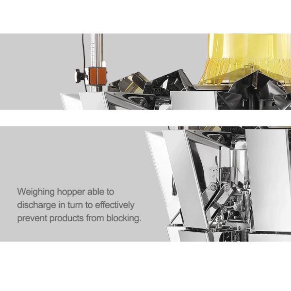 Машина Weigher 10 главная Multihead для семян подсолнуха макаронных изделий попкорна легкой закускы