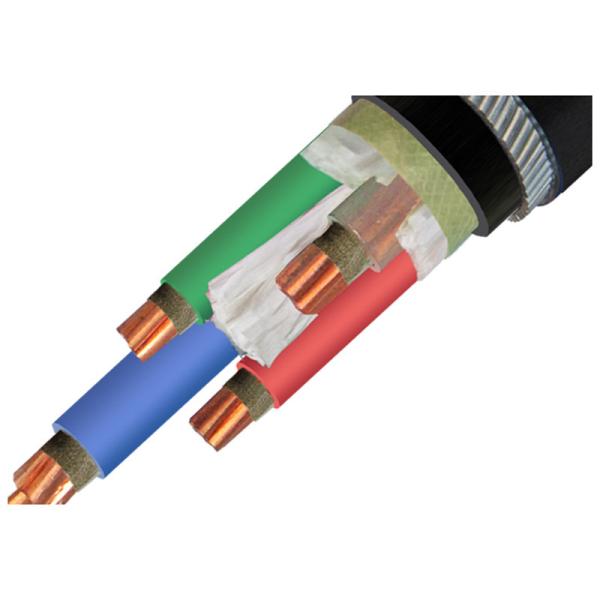                    Steel Wire Armored XLPE Insulated Electrical Powwr Cable Cu/XLPE/Swa/PVC-0.6/1kv 3X185+1X95 mm2             