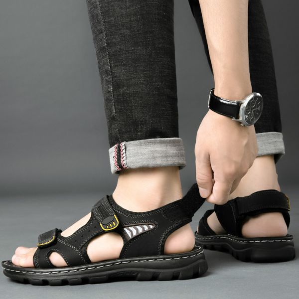 Outside Summer Hiking Sandals SW191154 Non Slip Sole Easy Cleaning